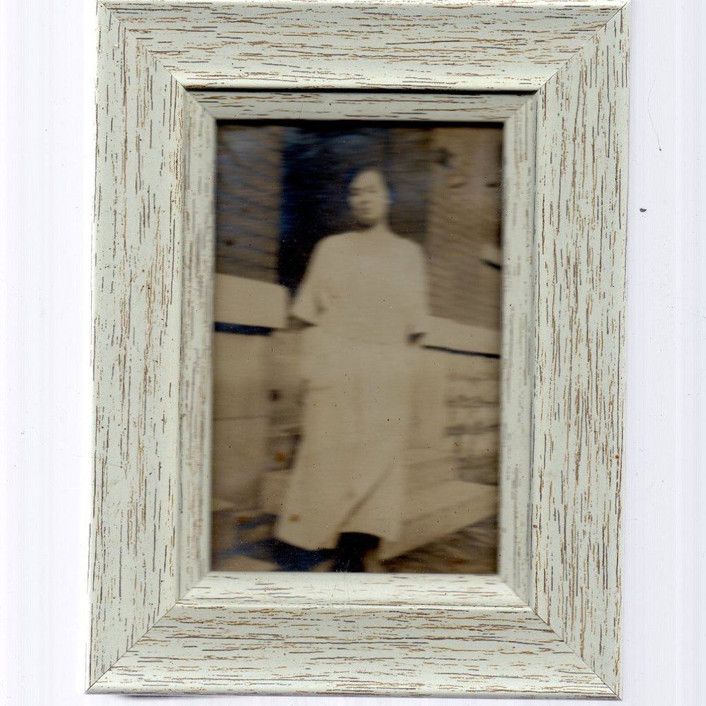 Framed Photographic Image - Turn of the Century American Housewife